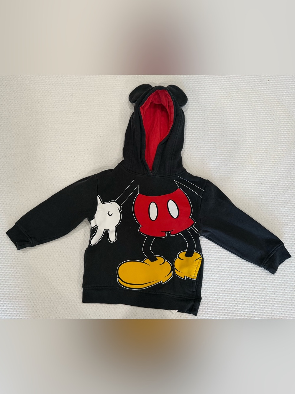Disney Parks Mickey Hoodie - Red Lining size 4T